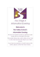 KS4 Information Evening Booklet