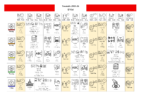 10 Red Timetable 2025-26