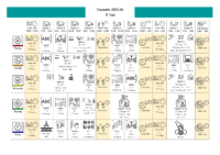 11 Teal Timetable 2025-26