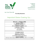 2026-03-06 Weekly Headteacher’s Letter