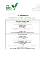 2026-04-17 Weekly Headteacher’s Letter