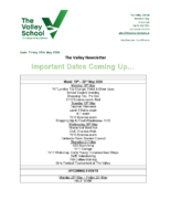 2026-05-15 Weekly Headteacher’s Letter