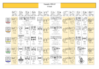 11 Gold Timetable 2026-27