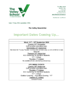 2026-09-18 Weekly Headteacher’s Letter