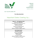 2026-09-25 Weekly Headteacher’s Letter