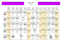 8 Violet Timetable 2026-27