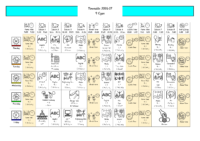 9 Cyan Timetable 2025-26