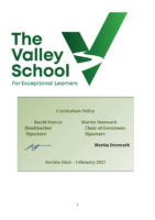Curriculum Policy