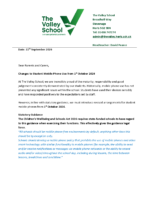 Mobile Phone Letter to parents